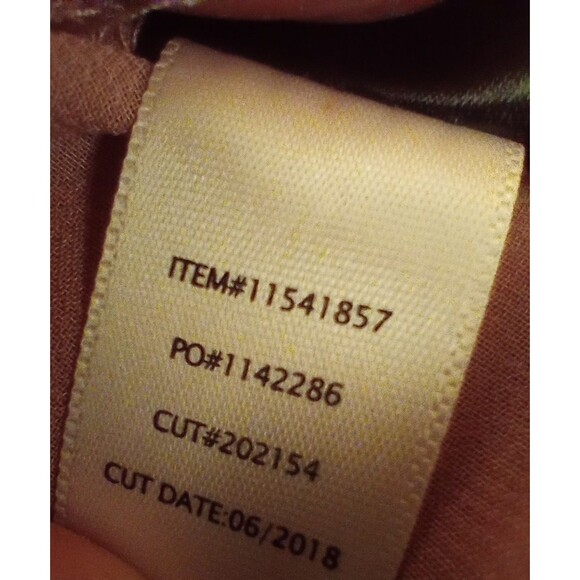 Torrid Cami tank Top Size 1 Dusty Rose Pink Adjustable Straps Layered 1X - Picture 6 of 7